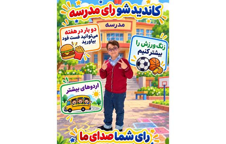 تبلیغات انتخابات شورای دانش‌آموزی 7