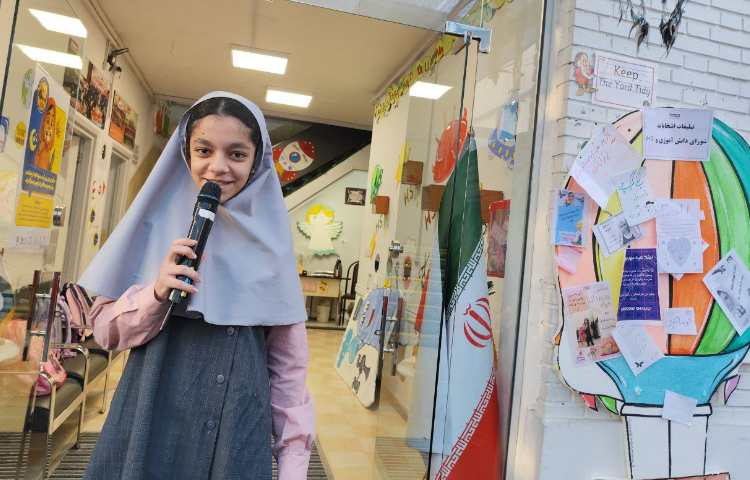 تبلیغات کاندیدای شورای دانش آموزی و Hs 11