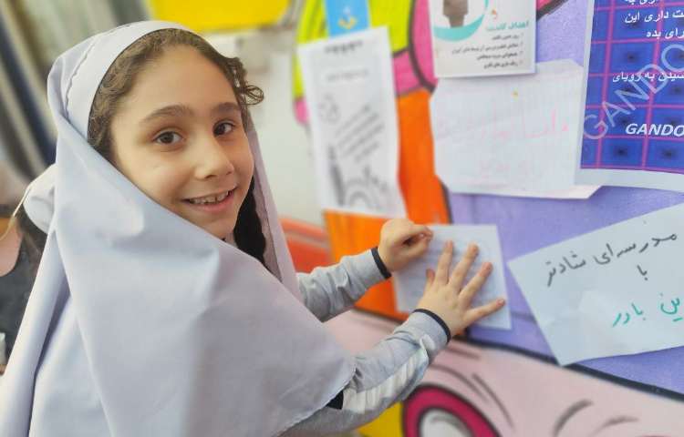 تبلیغات کاندیدای شورای دانش آموزی و Hs 16