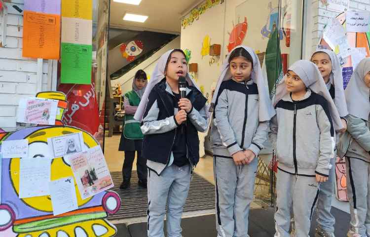 تبلیغات کاندیدای شورای دانش آموزی و Hs 24