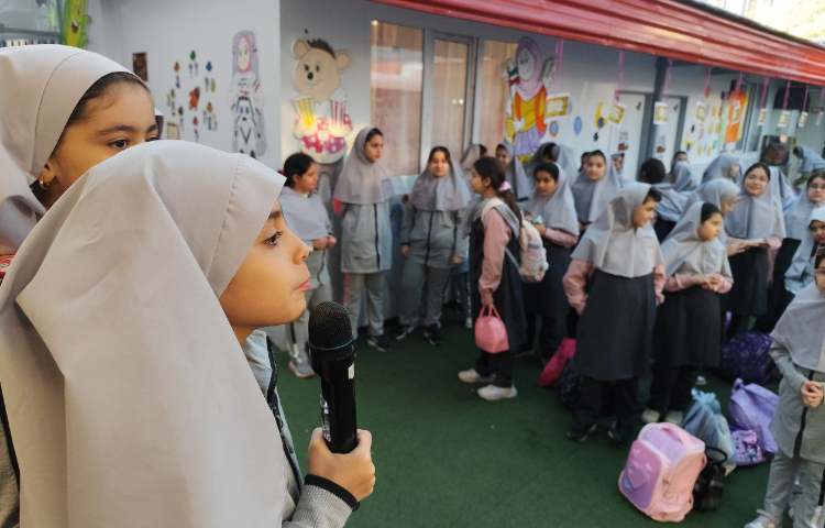 تبلیغات کاندیدای شورای دانش آموزی و Hs 25