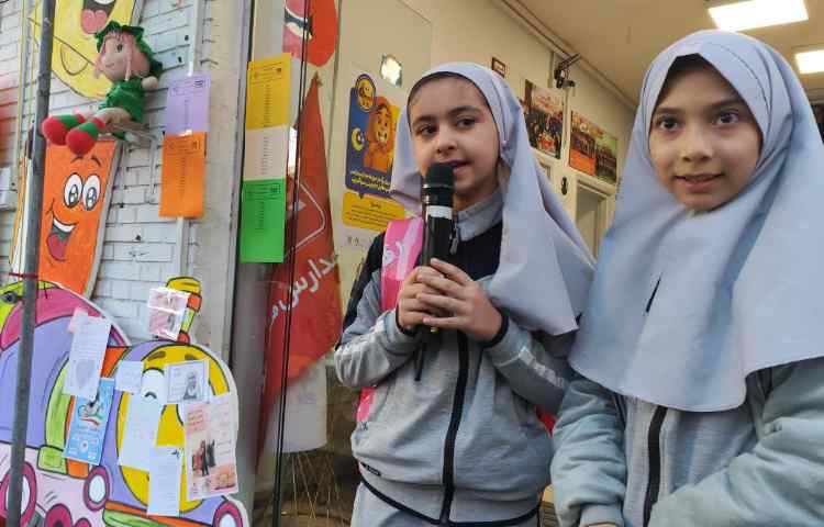 تبلیغات کاندیدای شورای دانش آموزی و Hs 27