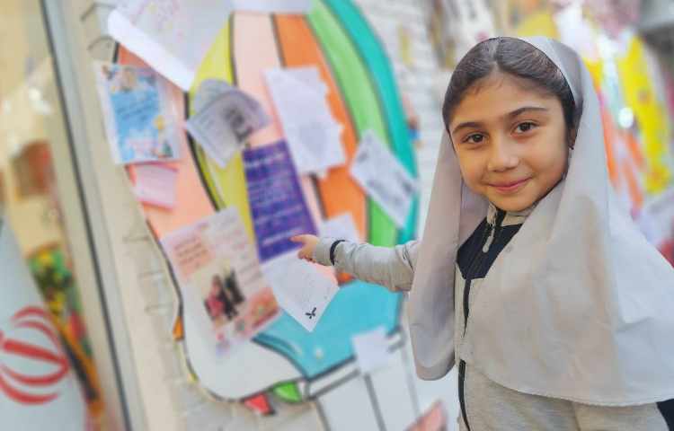 تبلیغات کاندیدای شورای دانش آموزی و Hs 44