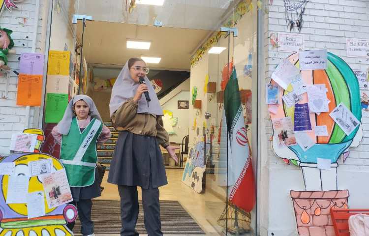 تبلیغات کاندیدای شورای دانش آموزی و Hs 48