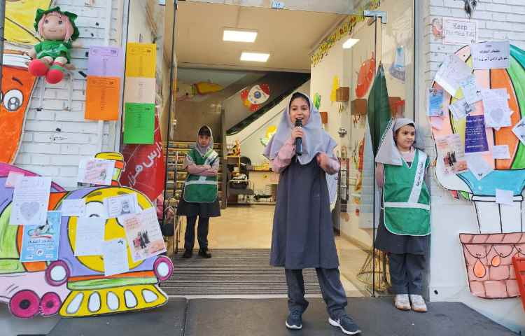 تبلیغات کاندیدای شورای دانش آموزی و Hs 50