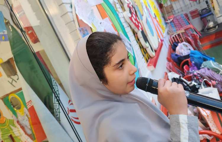 تبلیغات کاندیدای شورای دانش آموزی و Hs 9