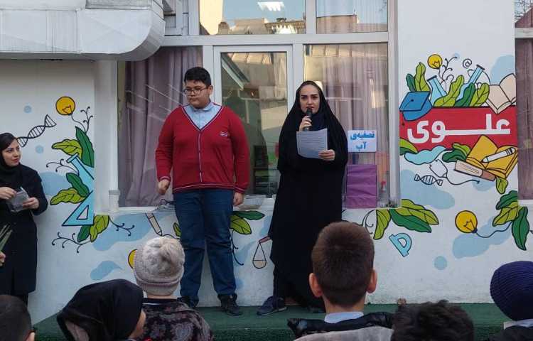 تجلیل از برگزیدگان مسابقات تئاتر. نقالی. مشاعره و قصه گویی درون مدرسه ای 6