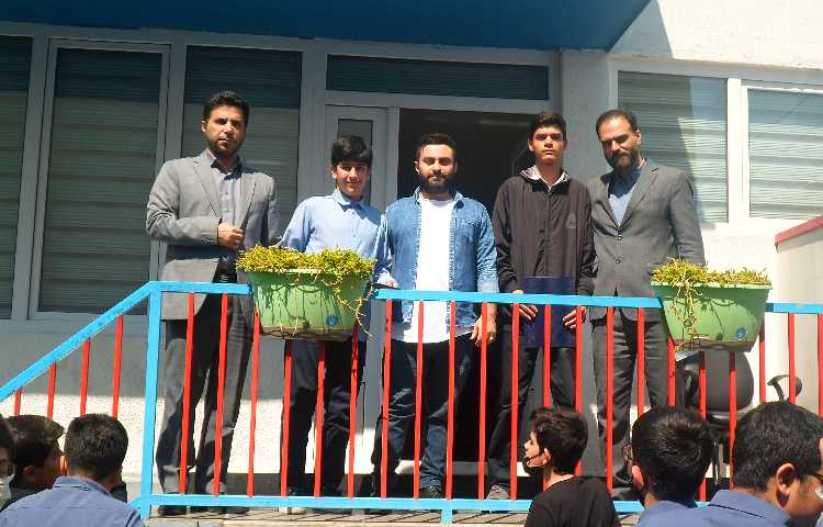 تحویل جوایز غایبین جشن اختتامیه و نوروز 1401