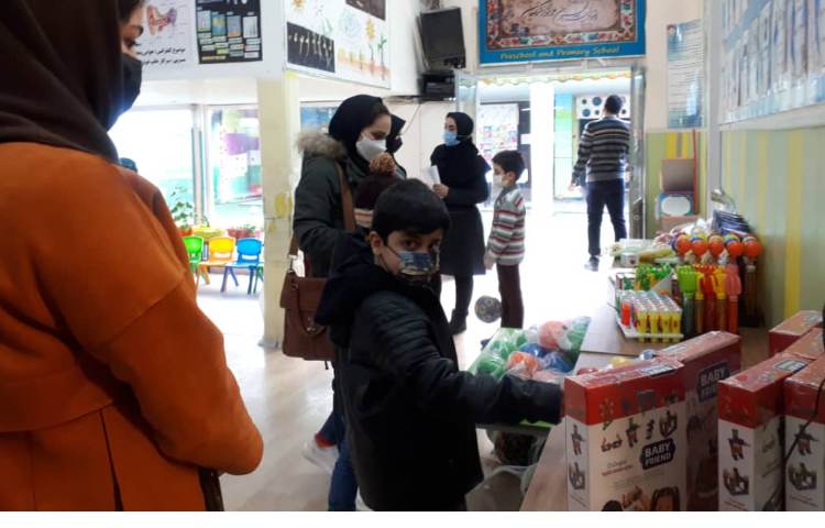 تحویل کارنامه های نوبت اول 6