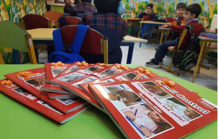 تحویل کتاب‌های Pencil Control 1