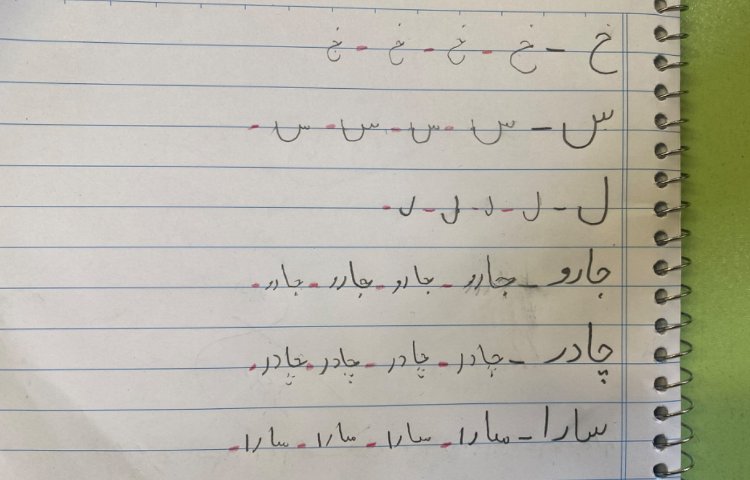 :تخم مرغ رنگی و زیبا نویسی 2