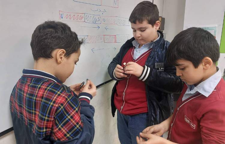 تدریس آهنربای هم نام و غیر هم نام علوم 2