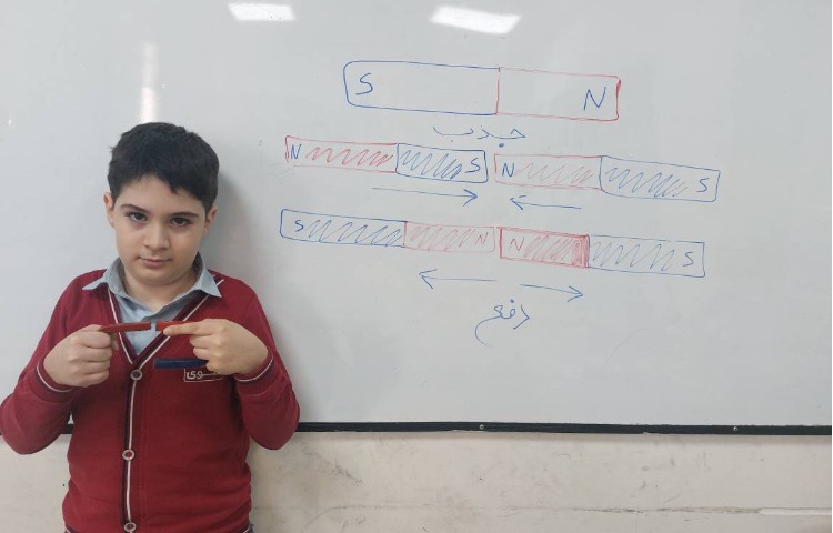 تدریس آهنربای هم نام و غیر هم نام علوم 3