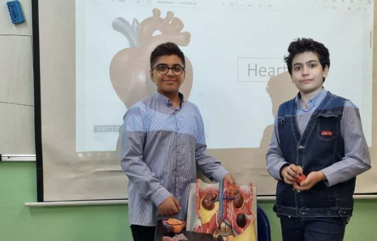 تدریس ارگان های داخلی بدن(علوم به زبان انگلیسی) 1