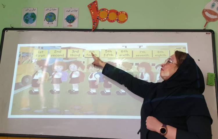 :تدریس اعداد ترتیبی ordinal numbers 2