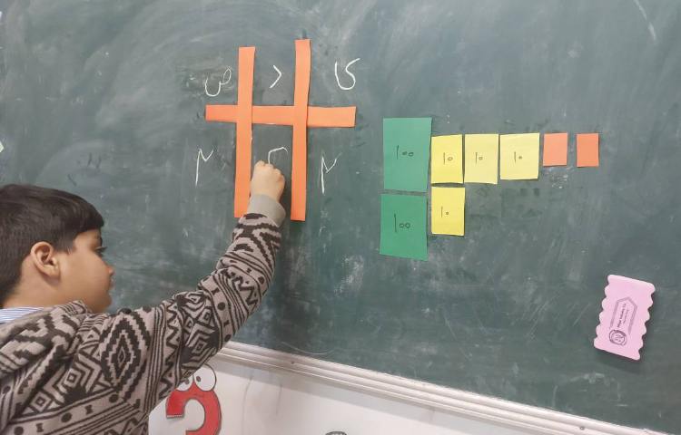 تدریس اعداد سه رقمی باشکل