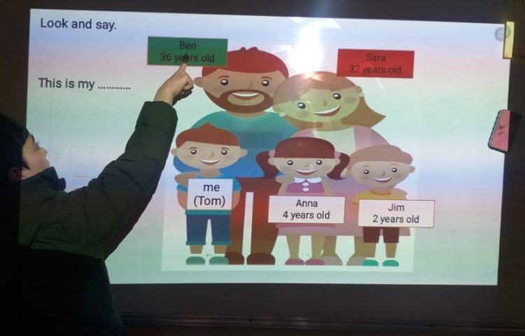 تدریس اعضای خانواده 1