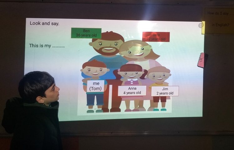 تدریس اعضای خانواده 2