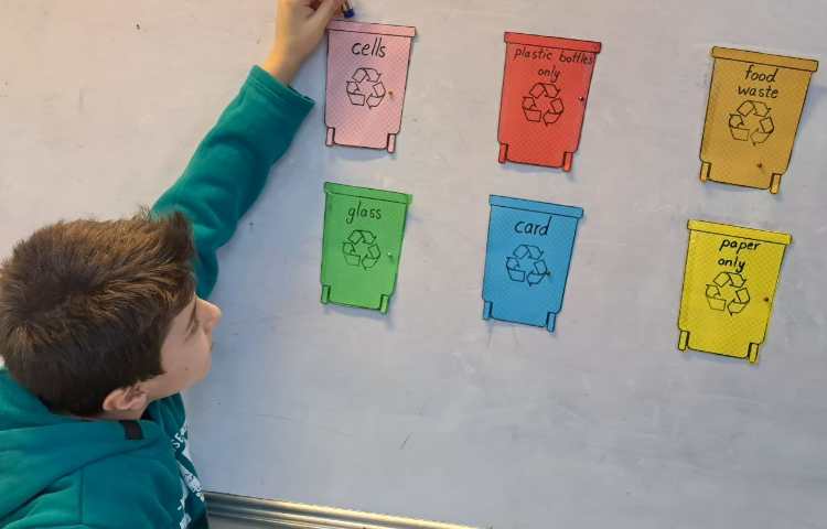 تدریس انواع زباله ها به انگلیسی 1