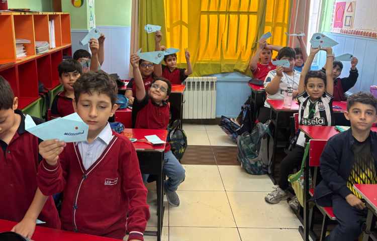 تدریس تقارن symmetry همراه با کاردستی 3