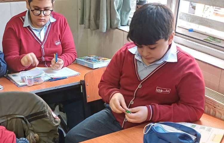 تدریس تقسیم دورقم بر دورقم 4