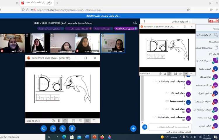 تدریس حرف Dd 1