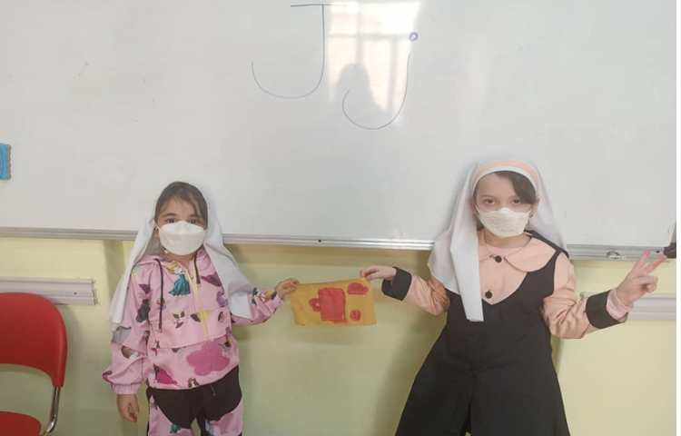 تدریس حرف Jj 5