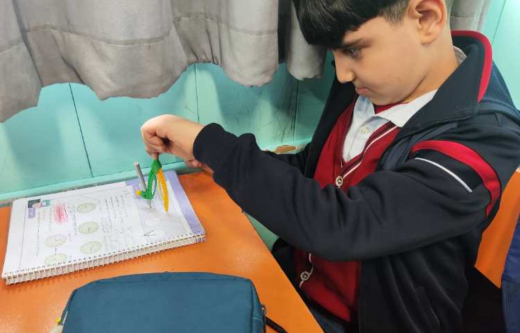 تدریس دایره و پرگار 5