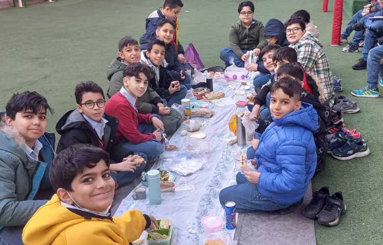 تدریس درس سلول همراه با صبحانه 4