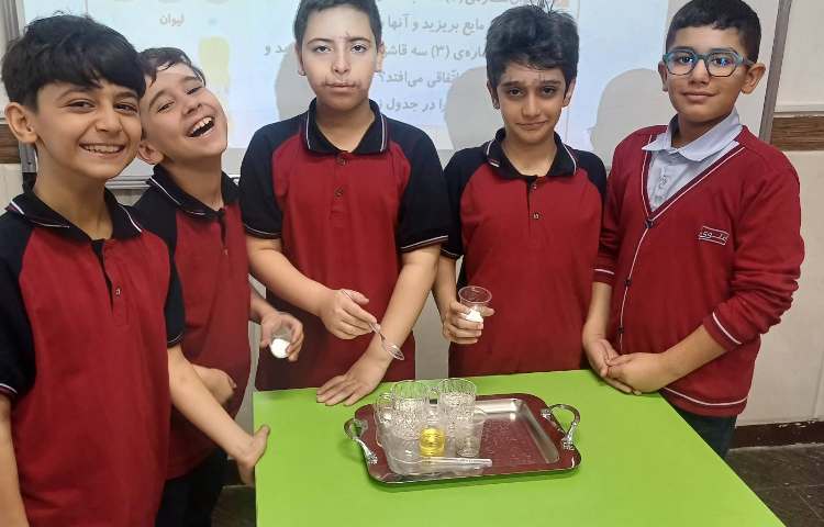 تدریس درس مخلوط و محلول 8