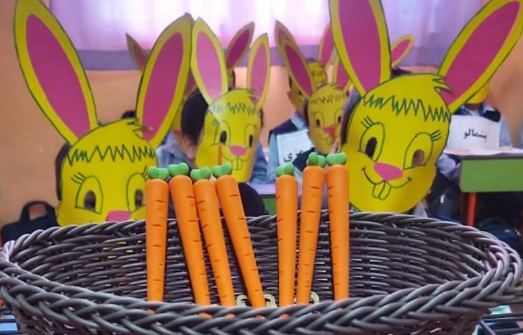 تدریس درس مدرسه خرگوشها در پایه دوم 1