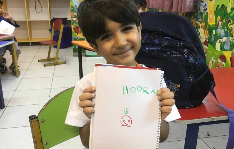 تدریس رنگ‌های green و red 1