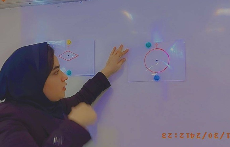 تدریس ریاضی : مبحث "تقارن مرکزی و چرخشی" 1