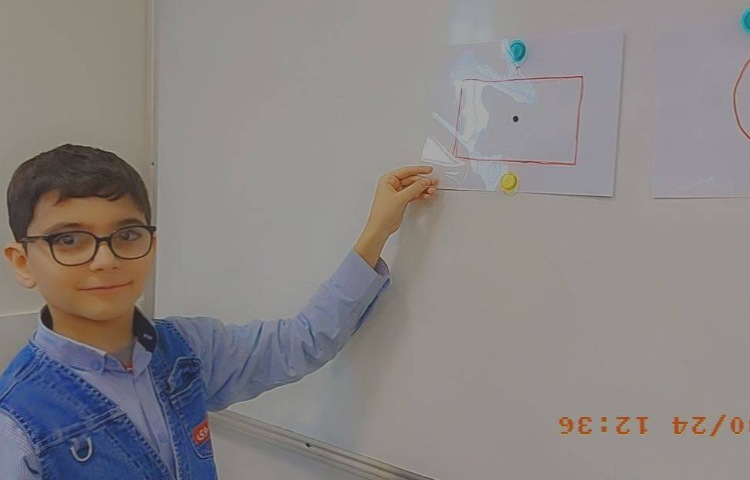 تدریس ریاضی : مبحث "تقارن مرکزی و چرخشی"