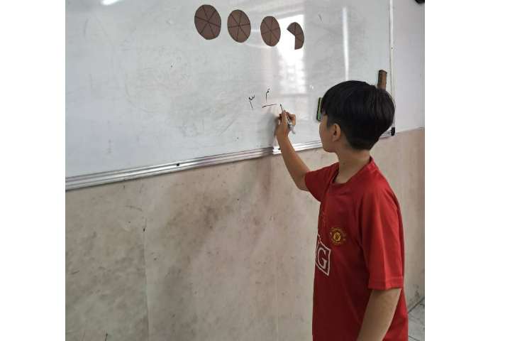 تدریس ریاضی مبحث کسرها 3