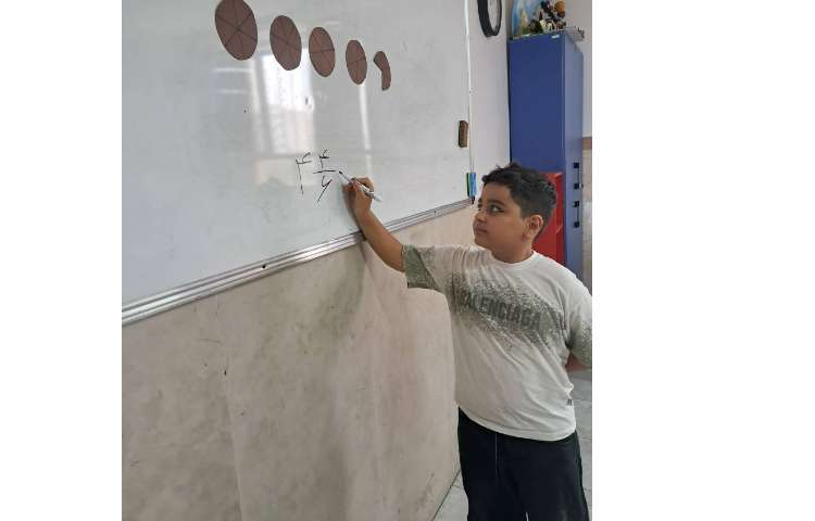 تدریس ریاضی مبحث کسرها 6