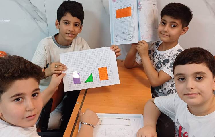 تدریس ریاضی مساحت 4