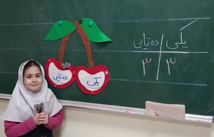 تدریس ریاضی پایه اول (مبحث جدول ارزش مکانی) 3