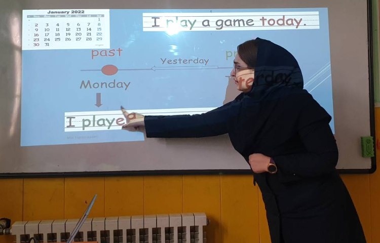 :تدریس زمان گذشته