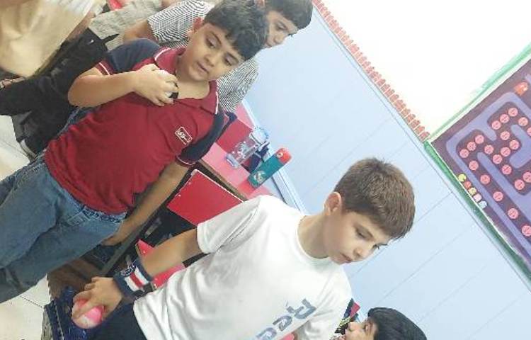 تدریس سه حالت ماده جامد مایع گاز 2