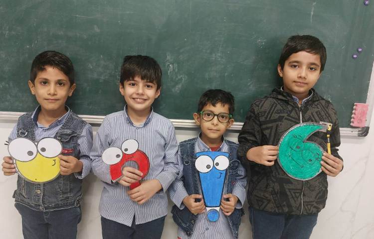 تدریس علائم نگارشی درس خرس کوچولو 3