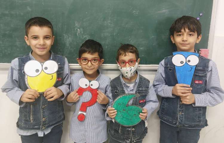 تدریس علائم نگارشی درس خرس کوچولو 6