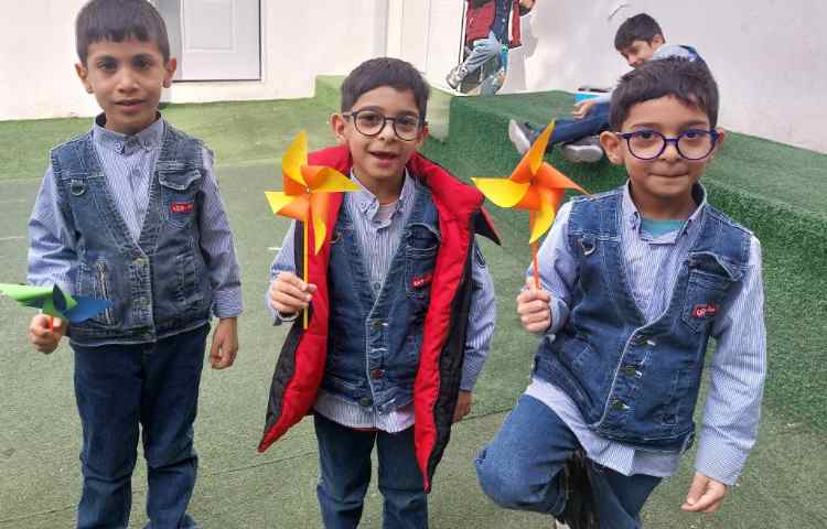 تدریس علوم ساخت فرفره و آشنایی با کاربرد فرفره و بادسنج