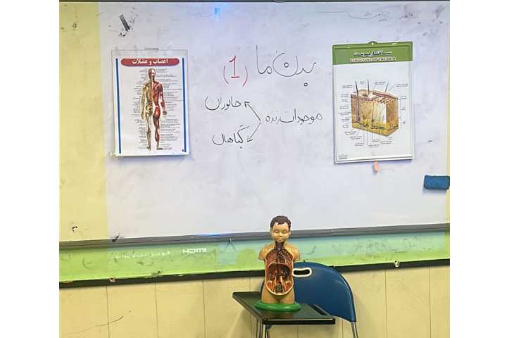 تدریس علوم مبحث بدن ما 1