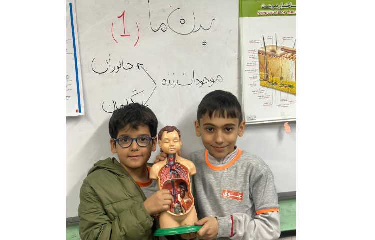 تدریس علوم مبحث بدن ما 2