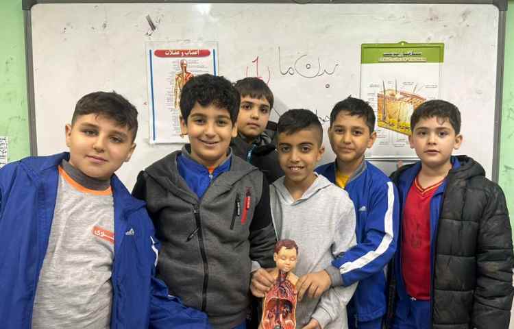 تدریس علوم مبحث بدن ما