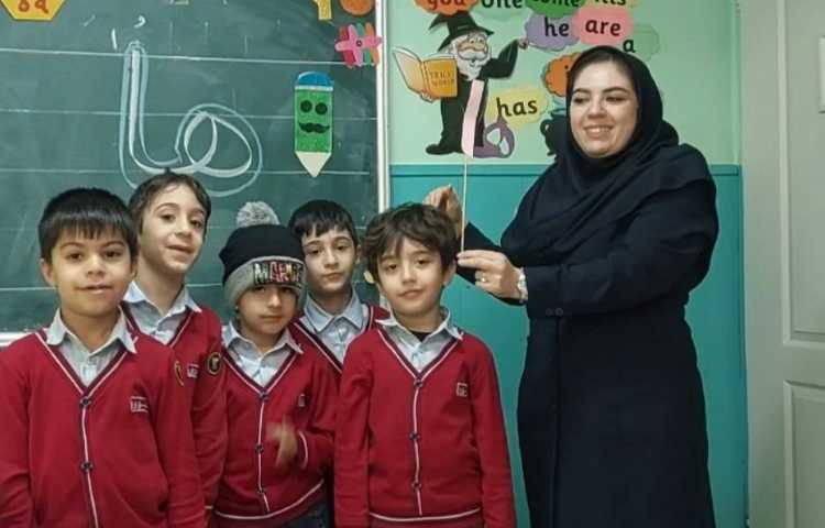 تدریس فارسی جمع بستن کلمات با( ها) با اجرای نمایش عینی 1