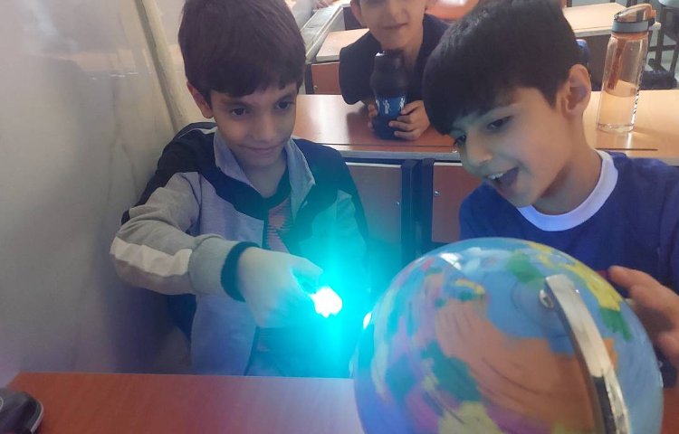 تدریس فصل سوم علوم ، شب و روز 1