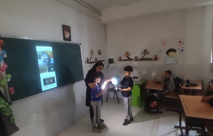 تدریس فصل سوم علوم ، شب و روز 4