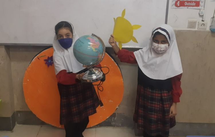 تدریس فصل گردش زمین